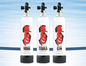 Coral Seas Vodka, Gin and Tequila